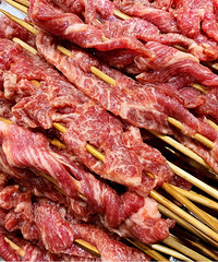 无意中吃到的烤牛肉串,空签签都想再撸一遍