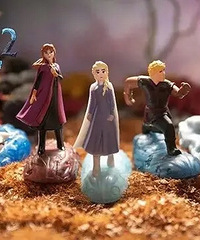 哈哈哈,麦当劳这次的《冰雪奇缘2》玩具,居然长这个样子