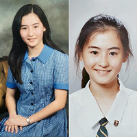 凭证件照上热搜,真从小美到大
