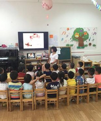 我们这个幼儿园,看电视的时间会不会有点长了?感觉要看两个小时