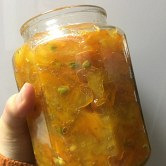 娃儿咳嗽,熬点金桔酱