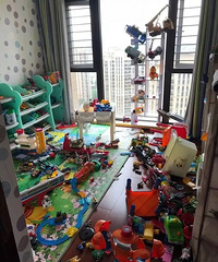 买玩具一时爽,收拾玩具火葬场,你家是不是也这样?