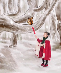 �����ĸ���Ӱ�����ҿ������껭���Ķ�ͯ��