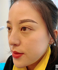 很高兴年前把眉毛纹了,再也不用浪费时间画眉