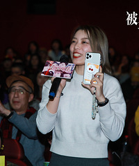 《被光抓走的人》王珞丹重庆路演 探寻真爱的意义
