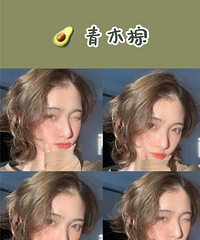 棕色系发色推荐,颜色日常又很洋气,关键是不用漂发