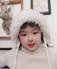 画个圣诞妆,就是可爱本人