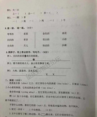 重庆各小学一年级期末试卷汇总,看看哪家更难