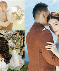 瑞士拍的婚纱照美得像画,还被老公求婚了