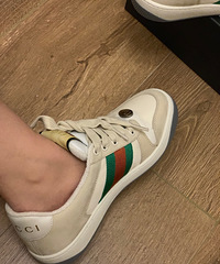 买到了Gucci断货王脏脏鞋,实物确实很好看