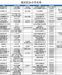 重庆热门民办学校名单,学费最高的一年22.9万