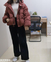 买了一件lily的羽绒服,还不错