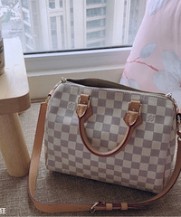 跟了我4年LV speedy25,给它买了个内胆包,更实用了