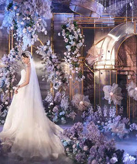 因为莫奈我们相遇相知,办了一场“莫奈”主题的婚礼