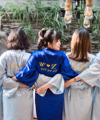 68000 amber blue wedding, blue gold complements the atmosphere