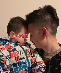 业余Tony上线,第一次在家给老公剃头,你们觉得效果怎么样?