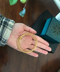 近两年买的金饰品,都是很喜欢的款式