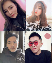 俊男美女晒自拍脱单,喜欢谁就去撩哦