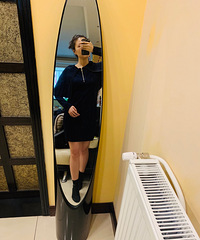 COS针织连衣裙,纯色显高级