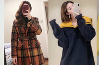 把买了还没穿出去的衣服,拿来这里展示吧