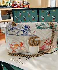 迪士尼联名GUCCI Marmont包,可爱