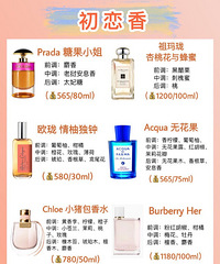 48款热门香水大合集