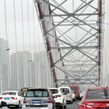 今天重庆多段路堵车了