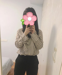 这款衬衫内搭单穿都好看,蝴蝶结设计超减龄