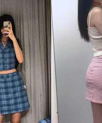 姐妹们觉得这种膝上短裙,穿到多少岁就不能穿了?穿上不合适了?
