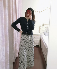 一条平平无奇的碎花裙,看我搭出多种可能!都是百搭的单品哦