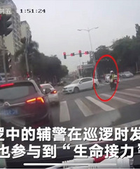 10多辆小车上演教科书式让行,交警:全部撤销罚单