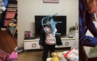 疫情在家,我蓬头垢面的和谐亲子关系