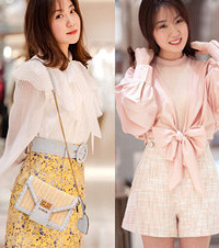 商场的春季新款来了,甜美风、淑女款、运动休闲...还有折扣哟