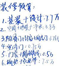 最初计划总预算30万,还没装到一半,已经花了快37万了