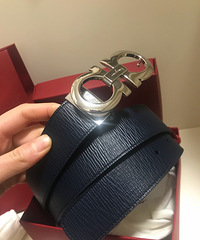 新买了两根皮带,Gucci和菲拉格慕