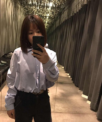 入手一件超级高腰的衬衫,居然搭出了惊喜感