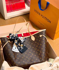 LV Neverfull���Ǳ��ؼ��ˣ�ʵ�ﻹ�Ǻ�ɫ�ÿ�