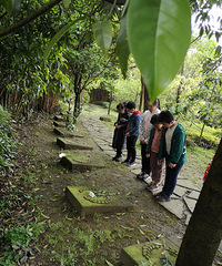 清明节,带孩子们去了南山空军纪念园