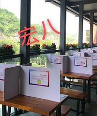 围观重庆八中的食堂,分隔板上全是知识点,是采纳了家长的建议?