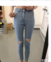 感觉牛仔裤还是一分价钱一分货啊!