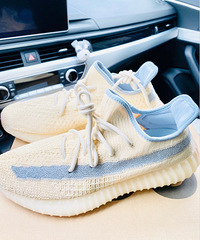 椰子350V2奶油麻布开箱,感谢阿迪能在茫茫人海选中我!