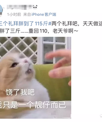 金靖健身三个星期胖了11斤,你们有这样过?