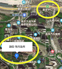 奥体旁边出了个精装洋房新盘,叫海月渝州,离环线奥体站500米