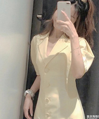 UR���ɫ��װ����ȹ ��Ƥ����������