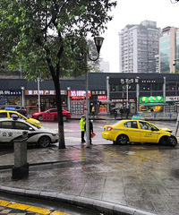 ��·��ϣ�����ſ�һ�����⳵ײ��·�ߵ�ˣ���ͷ������ȥ��