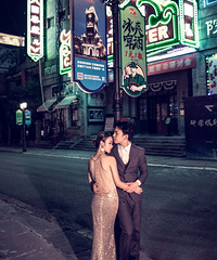 不一样的夜景照,喜欢上海滩这种复古中又摩登的感觉