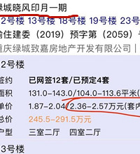 一直以为礼嘉晓风印月和龙湖昱湖壹号是郊区,没想到房价这么贵了