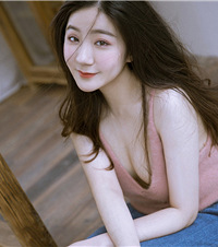 被青春有你2里的段小薇种草了这个造型,拍了同款写真