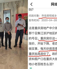 “欧神”带团来重庆炒房被投诉?有人怕稳下来的房价被炒房团抬高