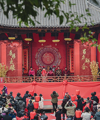 带大家穿越回民国,我坐船出场、老公骑马接亲,简直像在拍电视剧